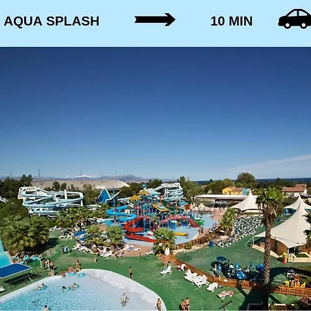 2p Neuf, Piscine, 5 Min Mer, Tennis, Wifi Parking - A Louer